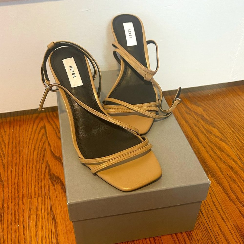 REISS Heeled Sandal